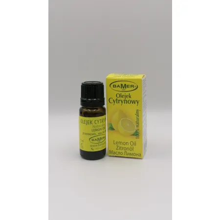 BAMER OLEJEK ETERYCZNY CYTRYNOWY 100% NATURALNY